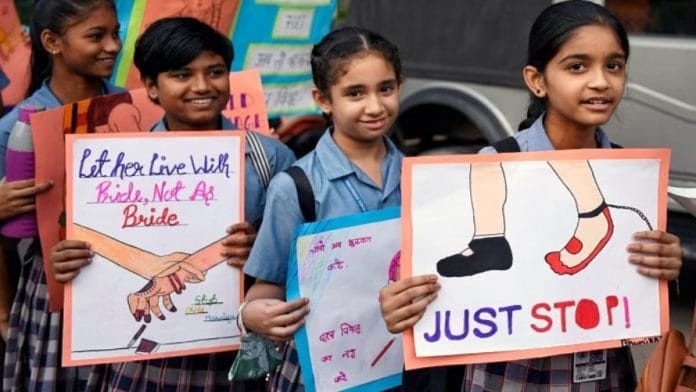 बाल विवाह के खिलाफ जागरूकता अभियान की प्रतीकात्मक तस्वीर | एएनआई