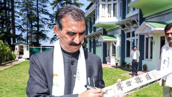 हिमाचल प्रदेश के मुख्यमंत्री सुखविंदर सिंह सुक्खू/एएनआई