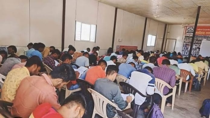 कोचिंग संस्थान में पढ़ने वाले एस्पिरेंट्स की प्रतीकात्मक तस्वीर | फोटो: स्पेशल अरेंजमेंट