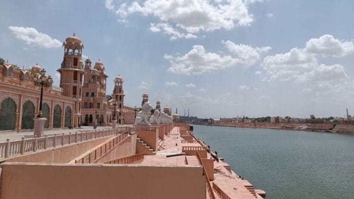 कोटा का चंबल रिवरफ्रंट दुनिया का पहला हेरिटेज रिवरफ्रंट है | फोटो: कृष्ण मुरारी/दिप्रिंट