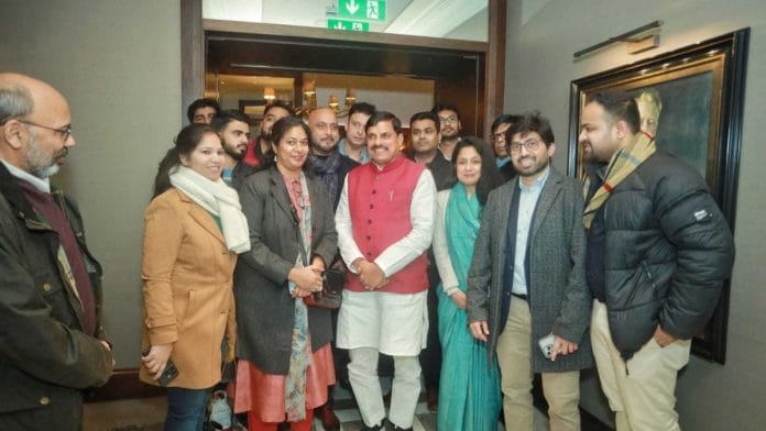 ब्रिटेन और जर्मनी के सात दिवसीय दौरे पर मध्य प्रदेश के मुख्यमंत्री मोहन यादव का हुआ भव्य स्वागत | फोटो: स्पेशल अरेंजमेंट