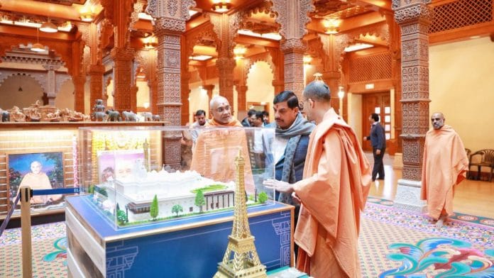मध्य प्रदेश के मुख्यमंत्री मोहन यादव ने किया लंदन के BAPS स्वामीनारायण मंदिर का दौरा | फोटो: एएनआई