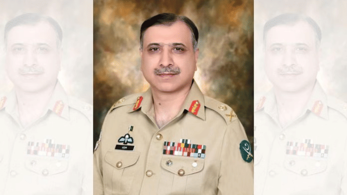 ISI chief Lieutenant-General Asim Malik Pakistan