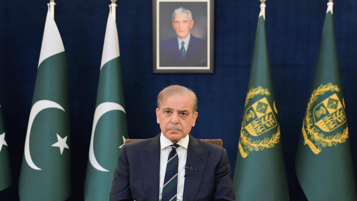 Prime Minister Muhammad Shehbaz Sharif addressing the Nation. May 7, 2025.