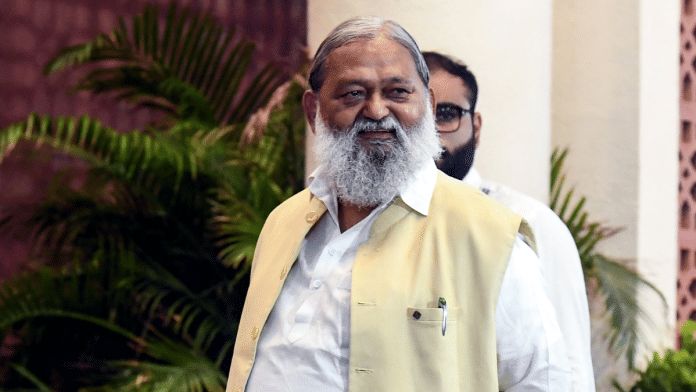 File photo of Anil Vij | ANI