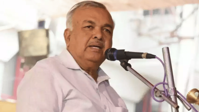 Karnataka minister Ramalinga Reddy
