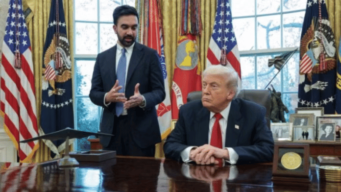 trump zohran mamdani